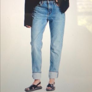 NWOT Helmut Lang boyfriend jeans, 29, blue